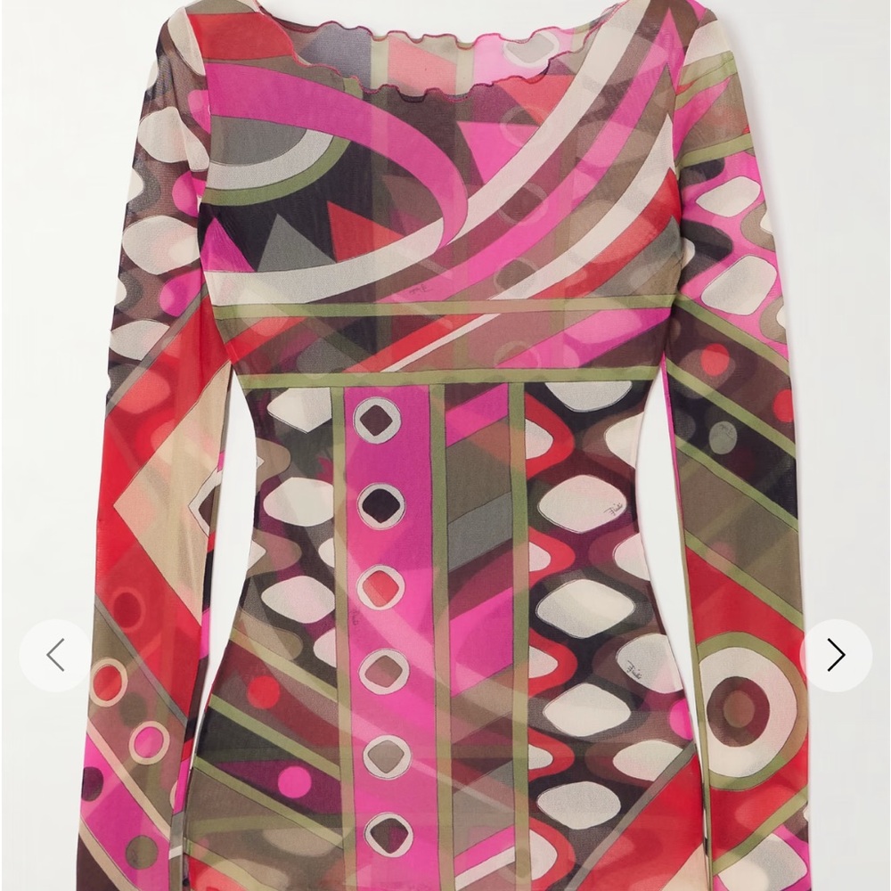 Pucci Ruffle top